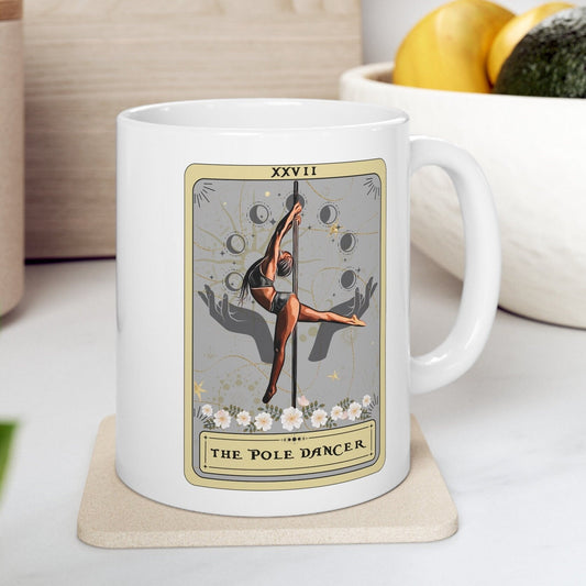 Pole Dancer Gift Mug, The Pole Dancer Tarot