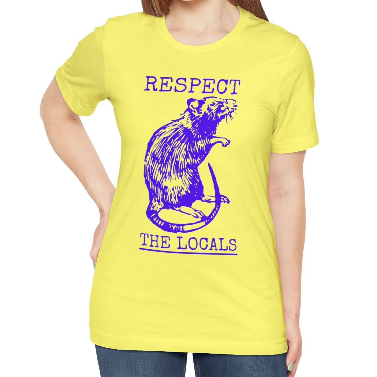 Respect The Locals Rat Shirt