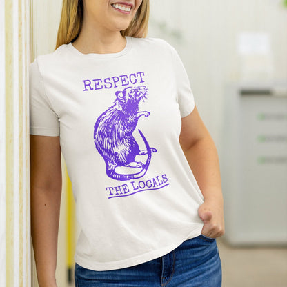 Respect The Locals Rat Shirt