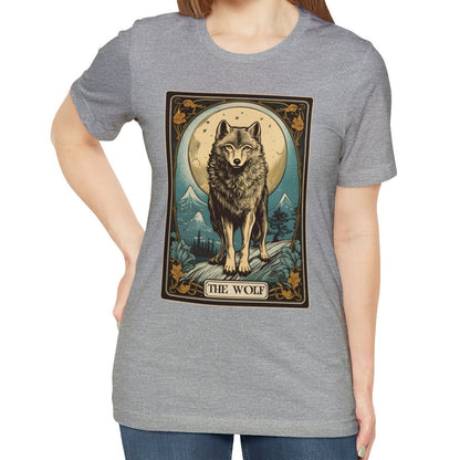 The Wolf Tarot Card T-Shirt