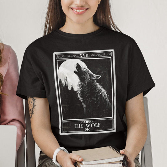 The Wolf Tarot Card Shirt