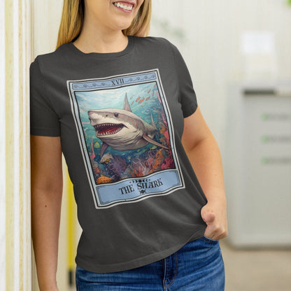 The Shark Tarot Card Shirt, SeaLife Ocean Lover