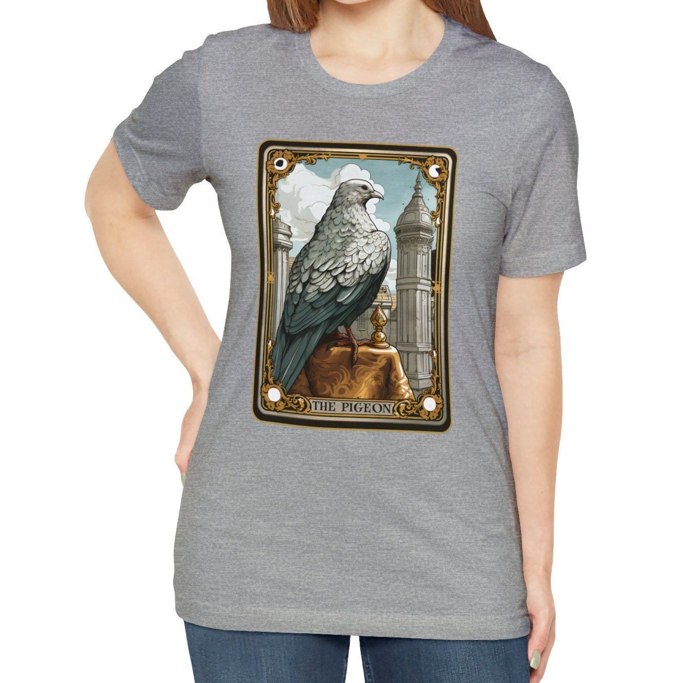 The Pigeon Tarot Card Shirt, Bird Lover