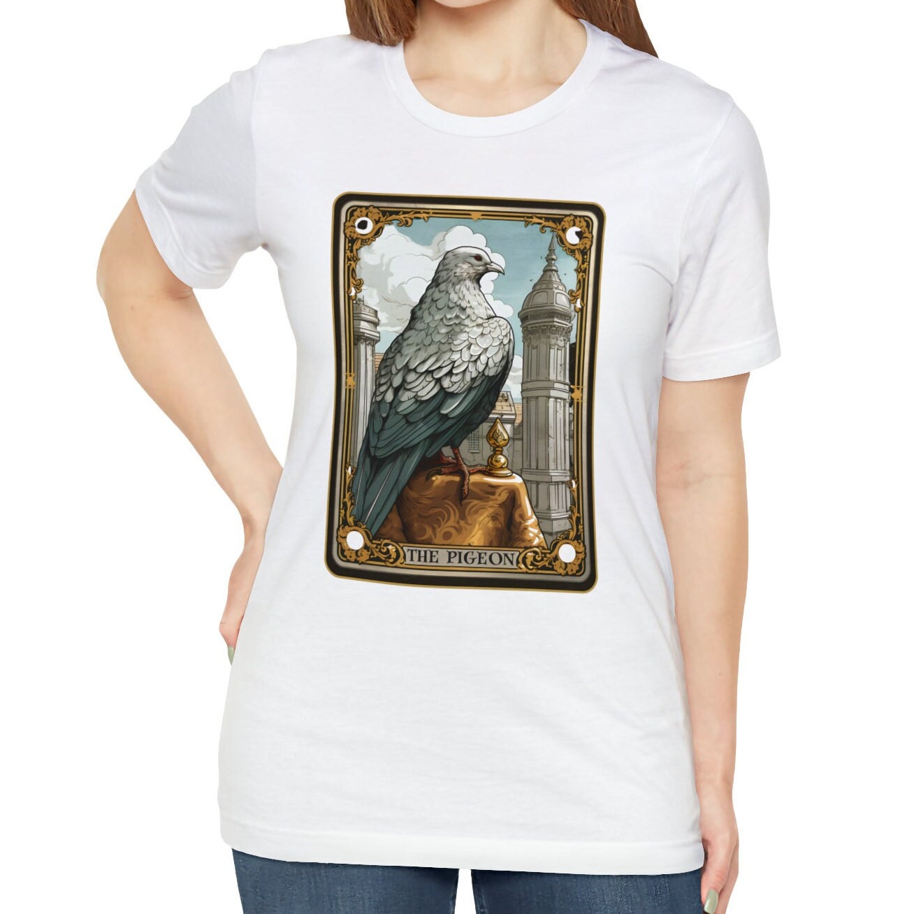 The Pigeon Tarot Card Shirt, Bird Lover