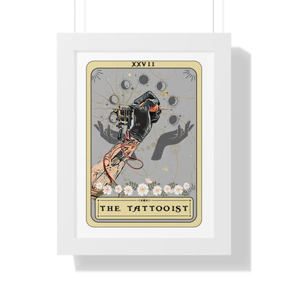 Tattoo Artist Tattoo Shop Decor The Tattooist Tarot Card Wall Art