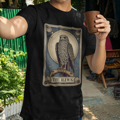 The Hawk Tarot Card Shirt, Birds of Prey