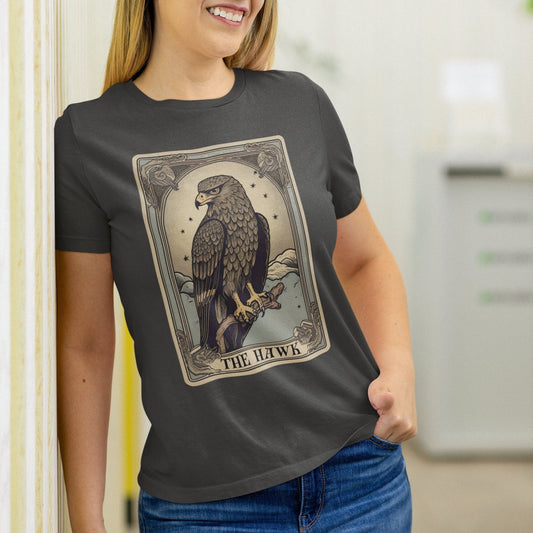 The Hawk Tarot Card Shirt, Birds of Prey