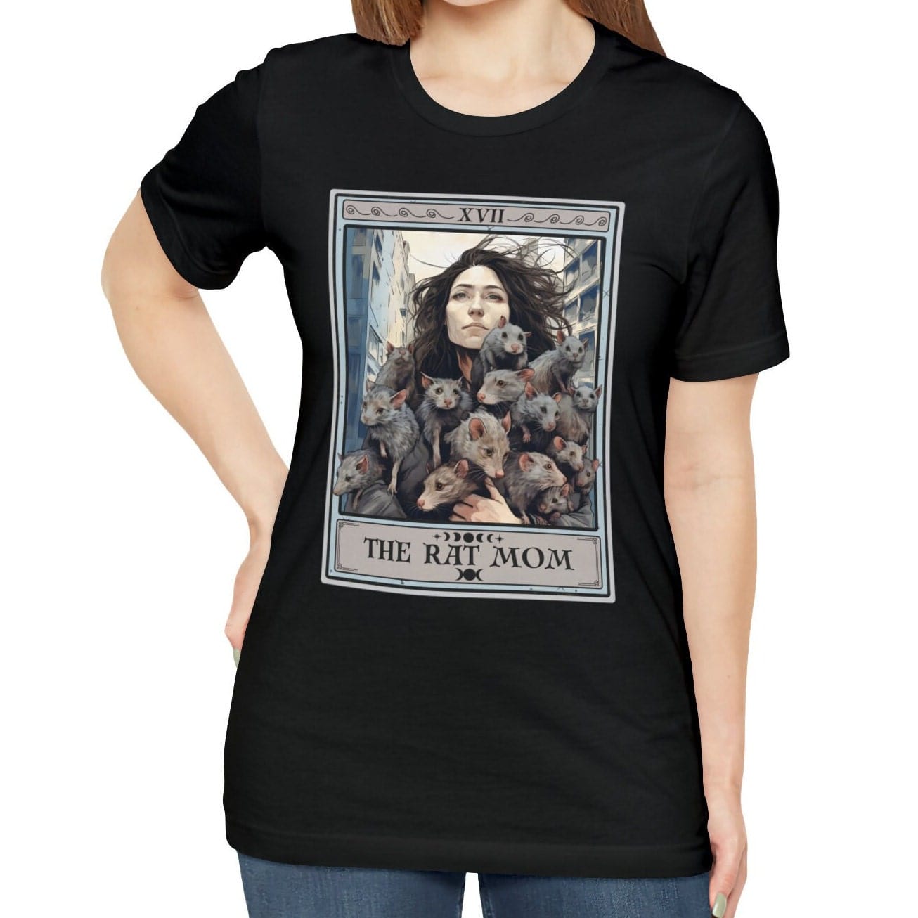 The Rat Mom Tarot Card Shirt