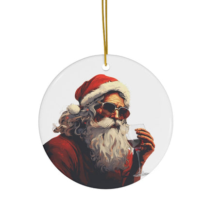 Wine Christmas Ornament