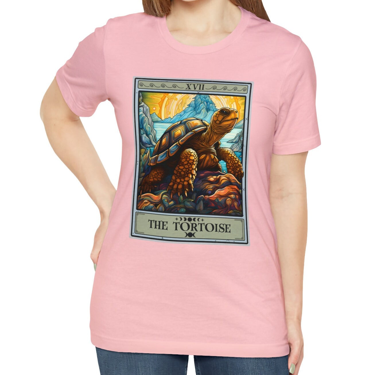 The Tortoise Tarot Card Shirt, Animal Lover