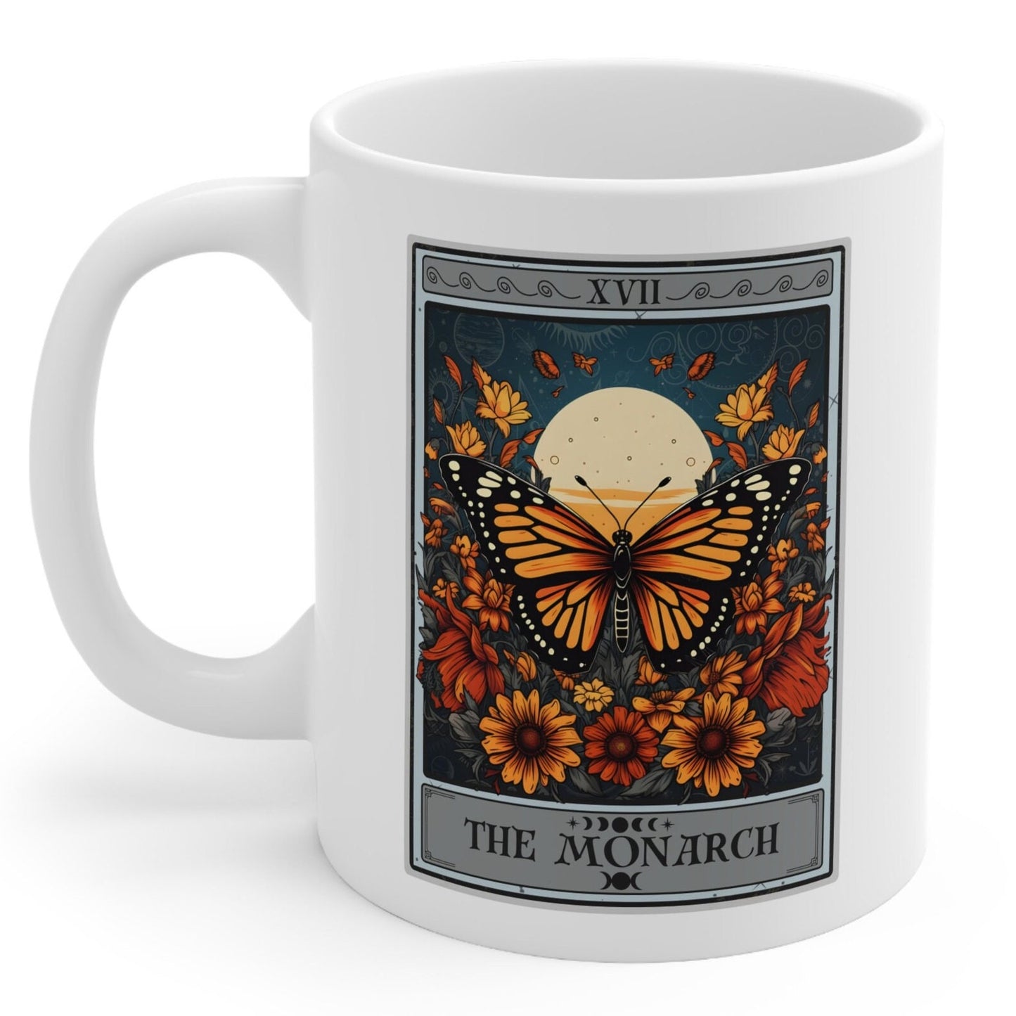 The Monarch Tarot Card Mug, Butterfly Lover