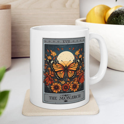 The Monarch Tarot Card Mug, Butterfly Lover