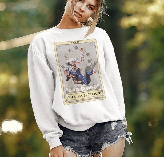 The Jiujiteira Tarot Card Jiu Jitsu Sweatshirt