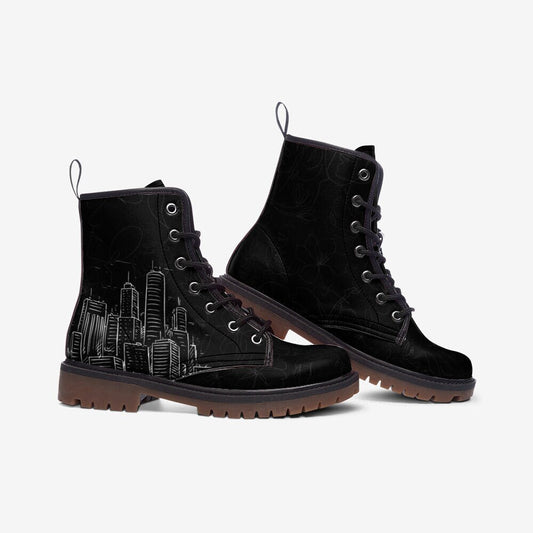 City Black Boots