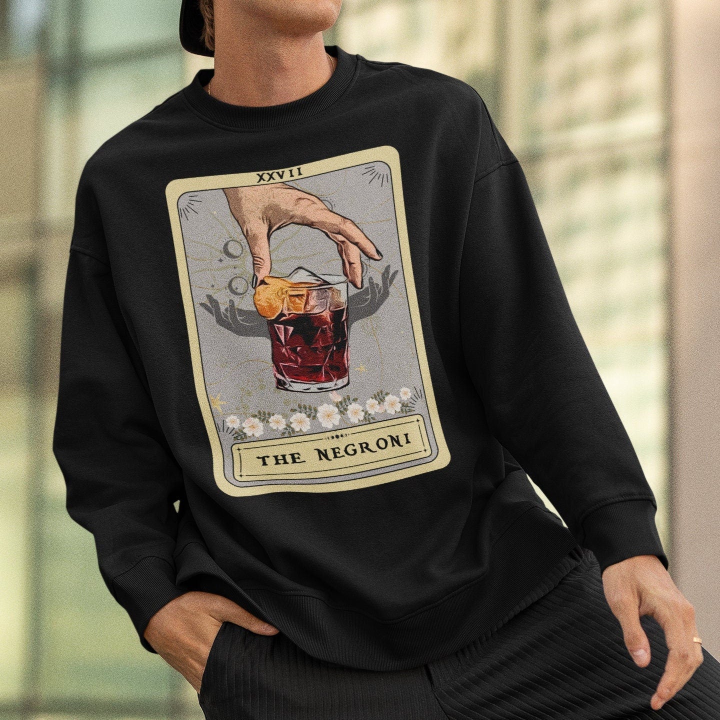 The Negroni Tarot Card Sweatshirt