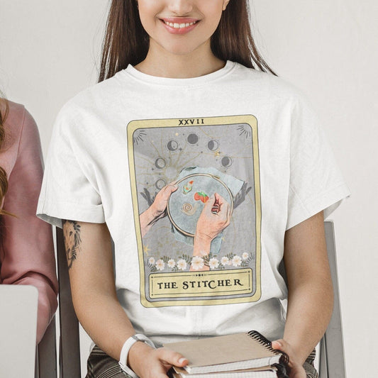 The Stitcher Tarot Card Shirt