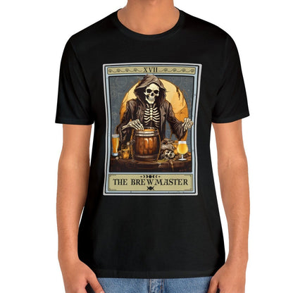 The Brewmaster Tarot Card Shirt, Homebrewer Beer Lover