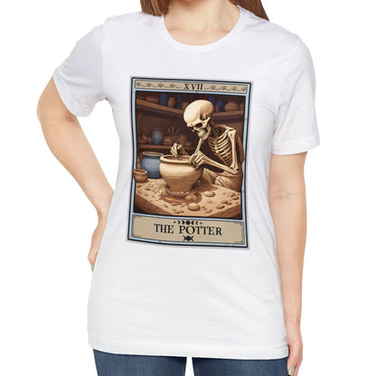 The Potter Tarot Card Shirt, Pottery Lover