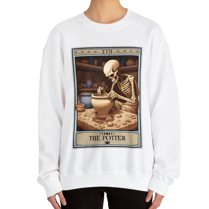 The Potter Tarot Card Sweatshirt, Pottery Lover