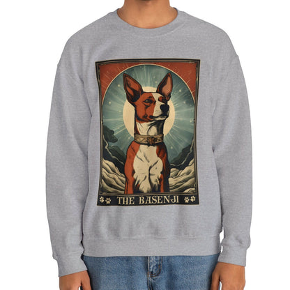 The Basenji Tarot Card Dog Sweatshirt