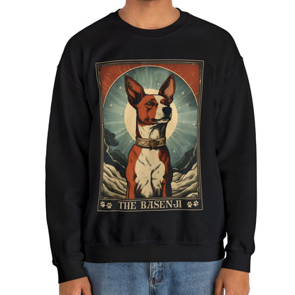 The Basenji Tarot Card Dog Sweatshirt