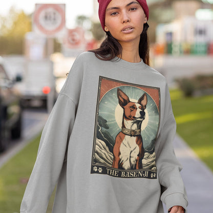 The Basenji Tarot Card Dog Sweatshirt