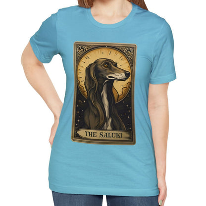 The Saluki Tarot Card Shirt, Saluki Dog