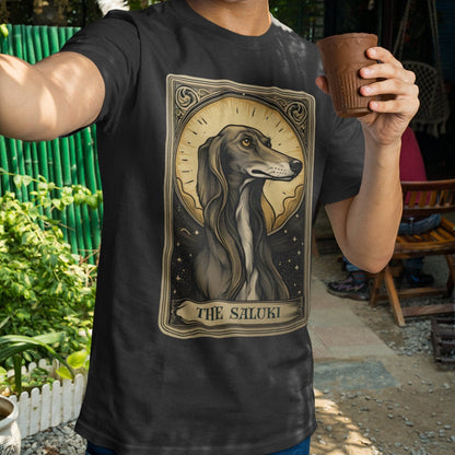 The Saluki Tarot Card Shirt, Saluki Dog