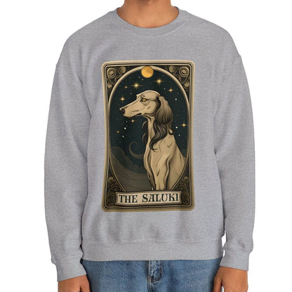 The Saluki Dog Tarot Card Sweatshirt