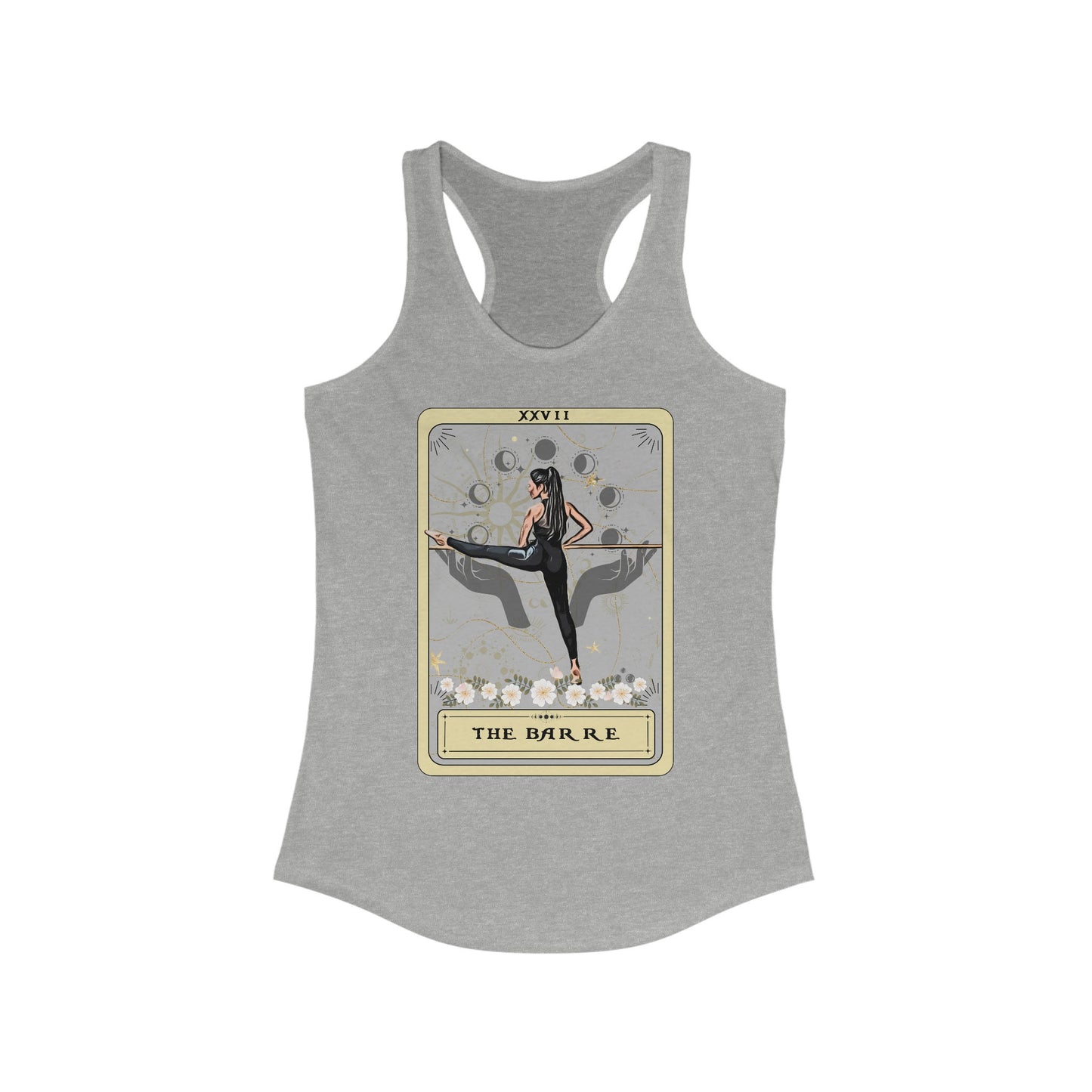 The Barre Tarot Card Racerback Tank Top