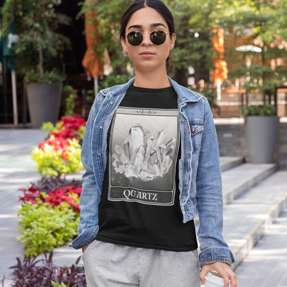 Quartz Card T-shirt, Crystals