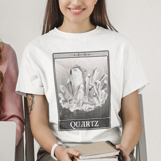 Quartz Card T-shirt, Crystals