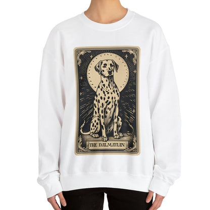 The Dalmatian Tarot Card Dog Sweatshirt