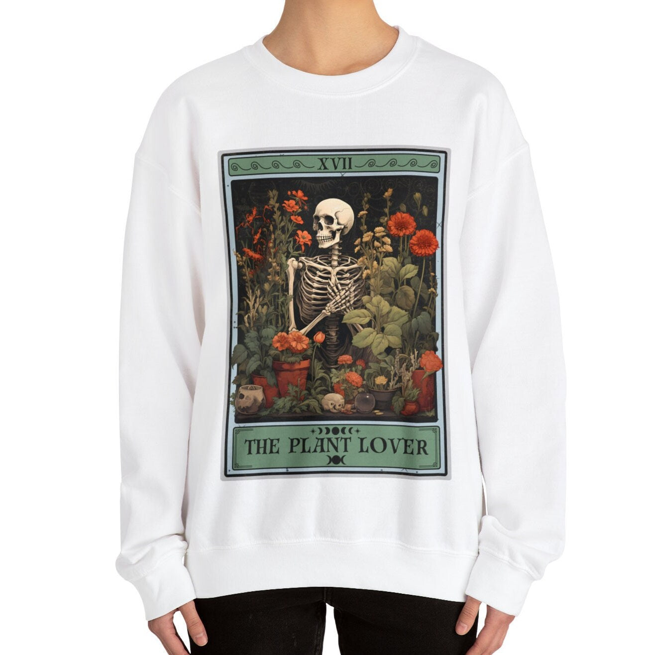 Plant Lover Tarot Card Sweatshirt