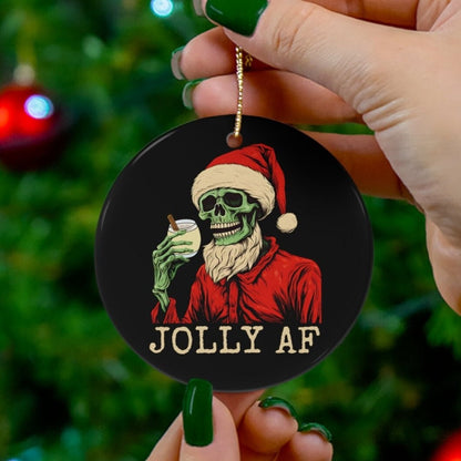 Eggnog Christmas Ornament