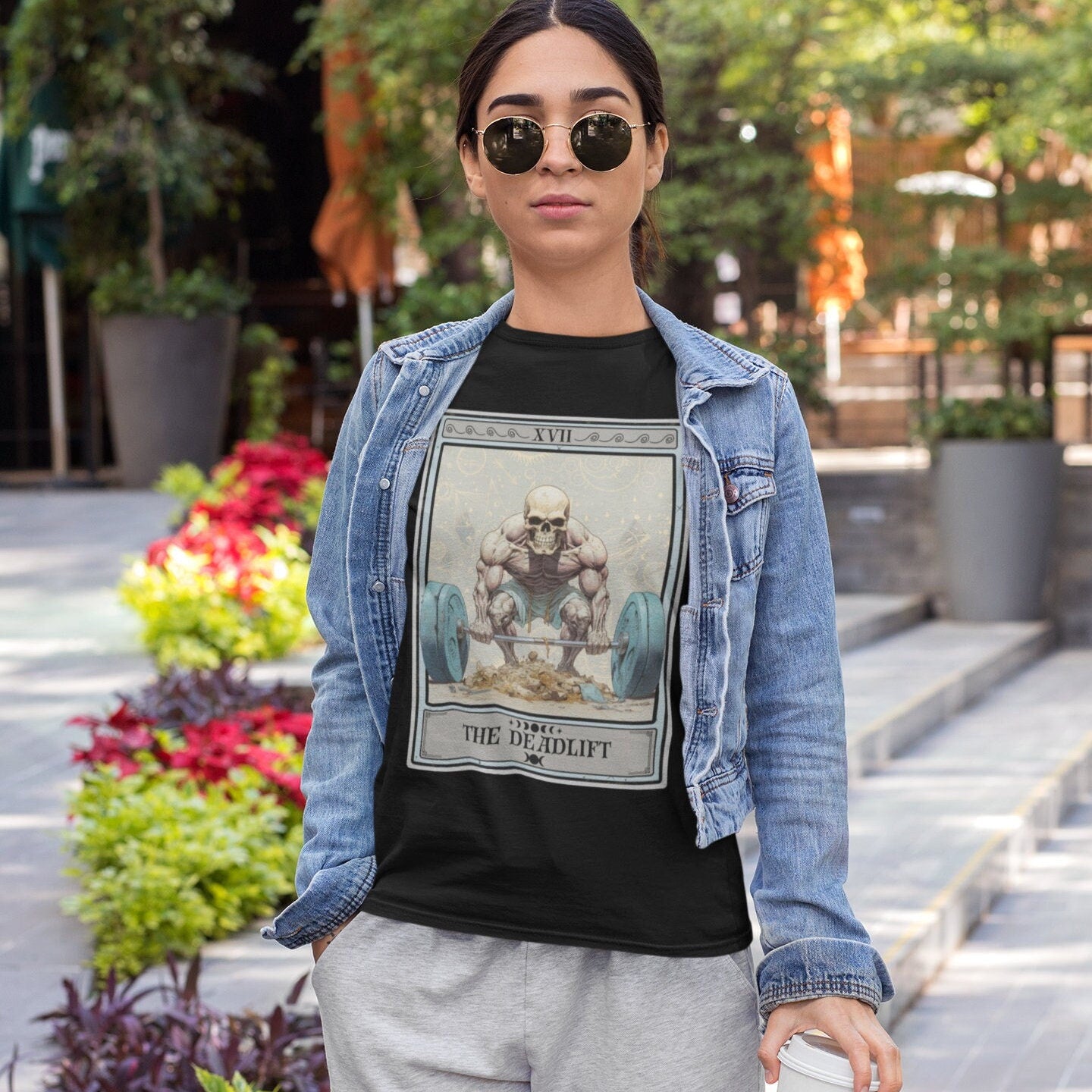The Deadlift Tarot Card Shirt, Weightlifting