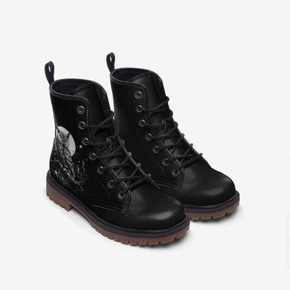 Owl Boots Black