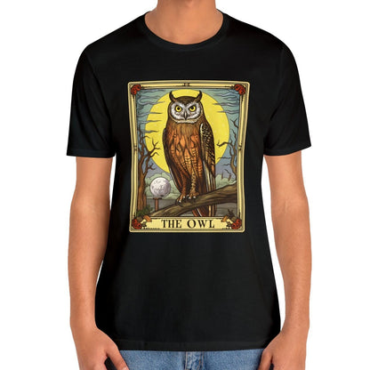 The Owl Tarot Card Shirt, Bird Lover