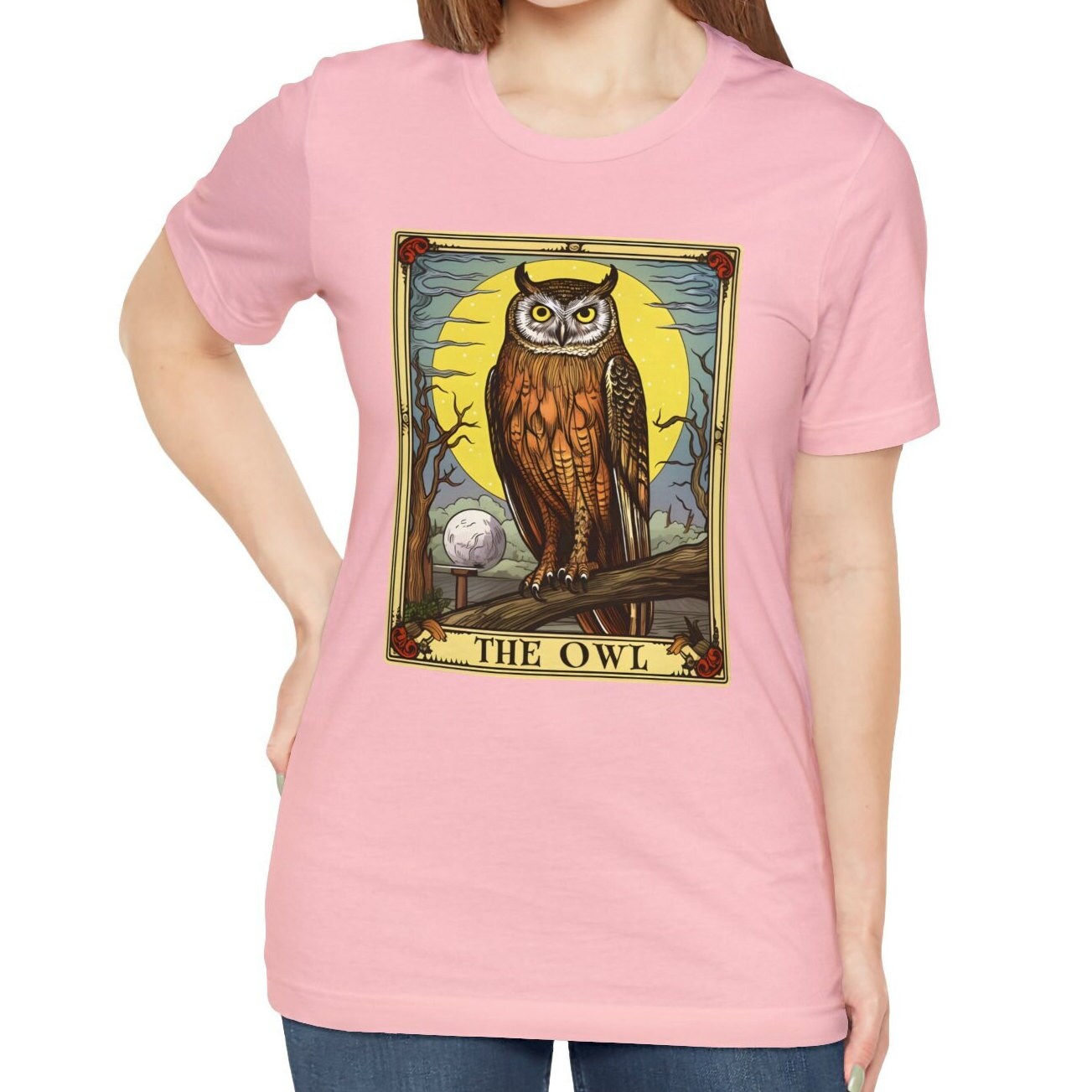 The Owl Tarot Card Shirt, Bird Lover