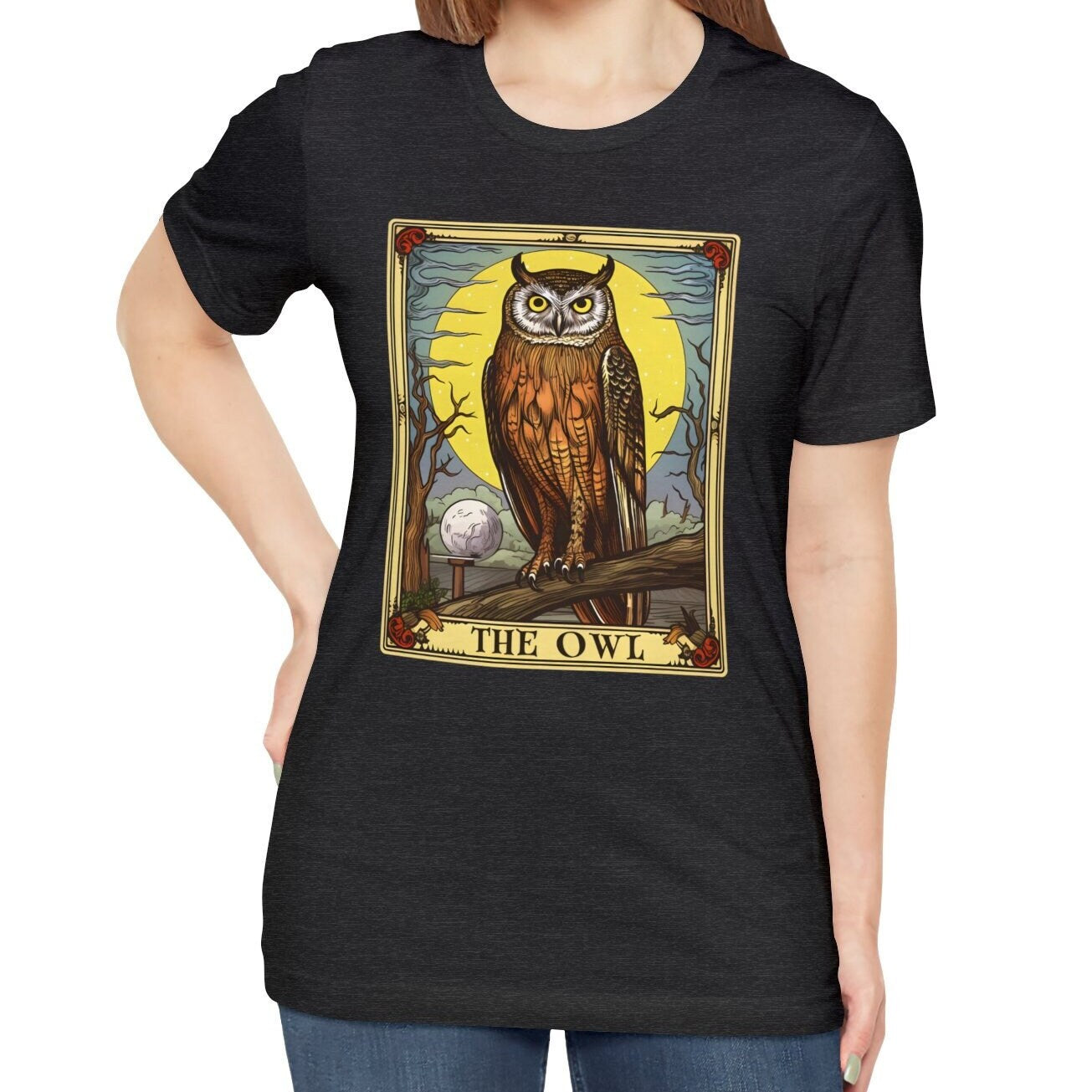 The Owl Tarot Card Shirt, Bird Lover