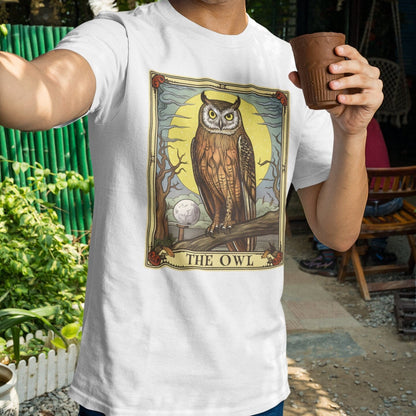 The Owl Tarot Card Shirt, Bird Lover