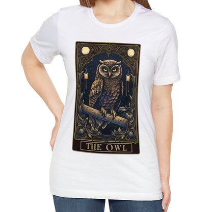 The Owl Tarot Card Shirt