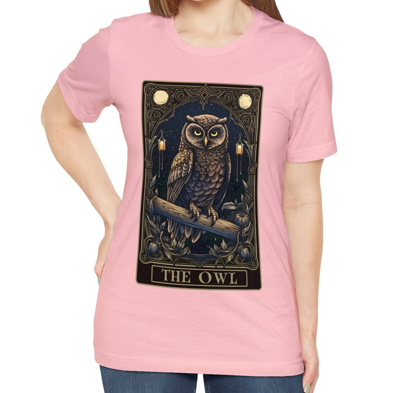 The Owl Tarot Card Shirt