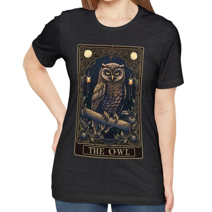 The Owl Tarot Card Shirt