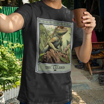 The Lizard Tarot Card Shirt, Reptile Animal Lover