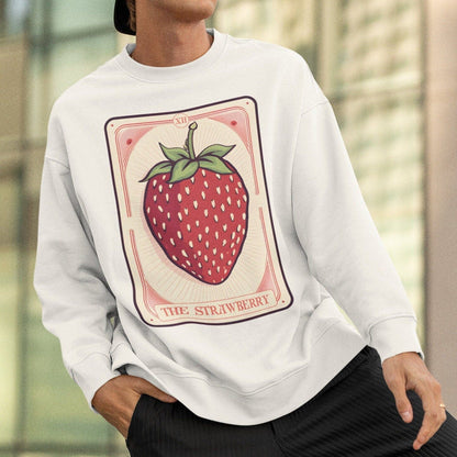 The Strawberry Tarot Card Sweatshirt