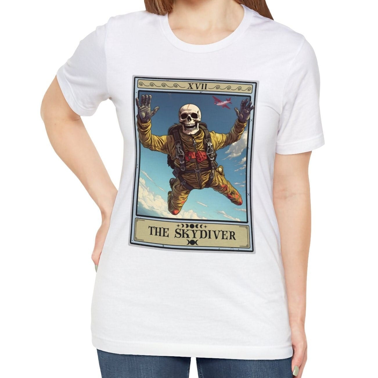 The Skydiver Tarot Card Shirt, Skydiving