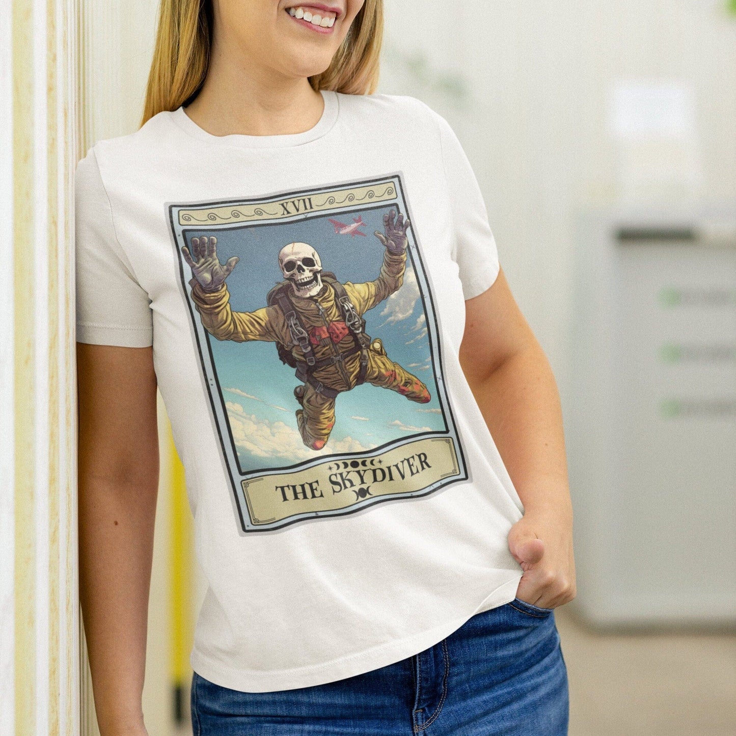 The Skydiver Tarot Card Shirt, Skydiving