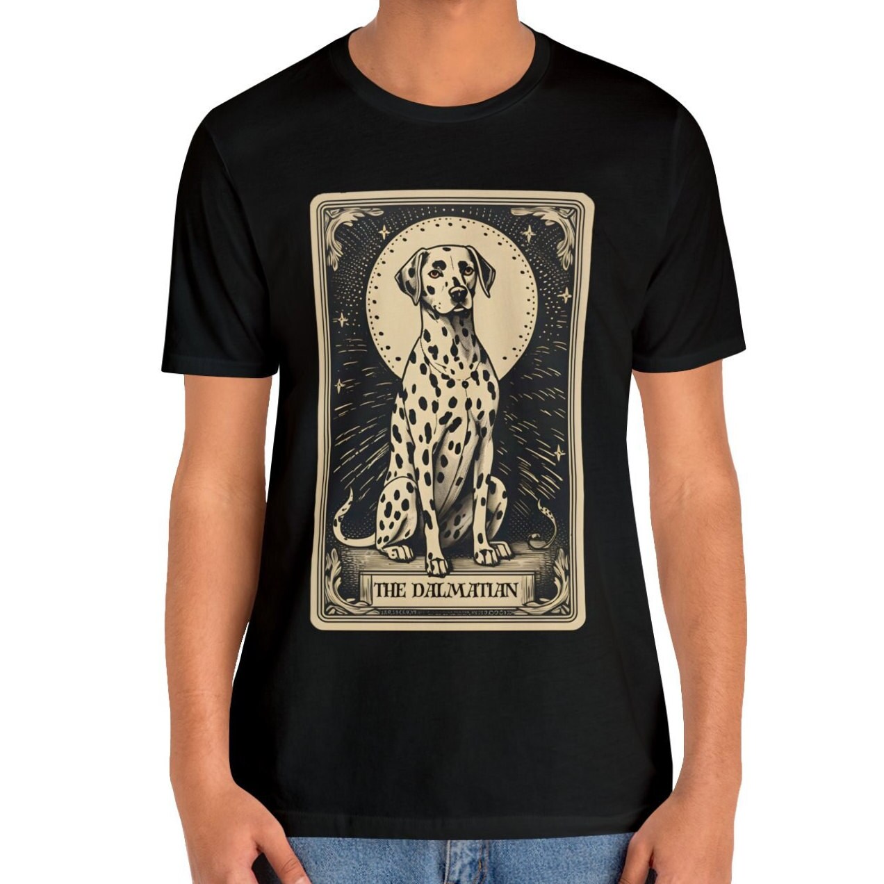 The Dalmatian Tarot Card Dog Shirt