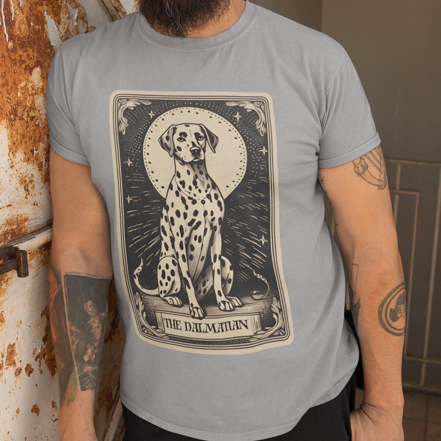 The Dalmatian Tarot Card Dog Shirt